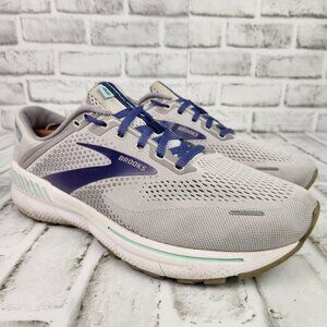 Brooks Adrenaline GTS 22 Women's Sz 11.5 2E Wide Gray Athletic Running Sneakers